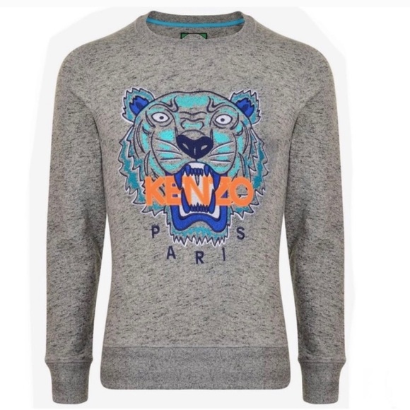 Kenzo Other - Kenzo Jungle Classic Gray, Tiger Sweatshirt size S